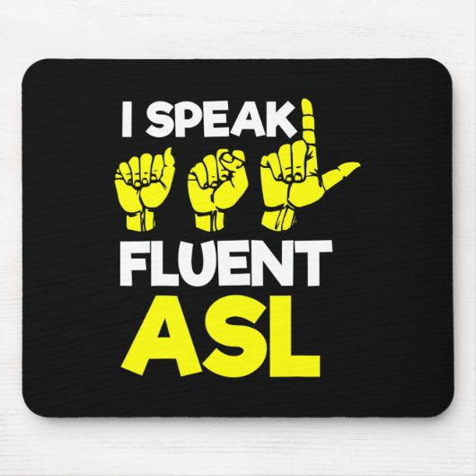 Tapis De Souris Sans Audience - Sourd - Incapable D'Entendre - Sou (Devant)