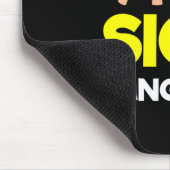 Tapis De Souris Sans Audience - Sourd - Incapable D'Entendre - Sou (Coin)