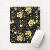 Tapis De Souris Sans couture avec orchidées de bijoux (Avec souris)