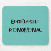 Tapis De Souris Sans effort Phénomène Mousepad (Devant)