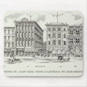 Tapis De Souris Sansome East side California et Sacramento