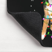 Tapis De Souris Santa Beagle Christmas Lights Xmas Dog Lover Men W (Coin)