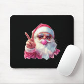 Tapis De Souris Santa Claus Blowing Bubble Gum Nk Sungles Christma (Avec souris)