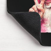 Tapis De Souris Santa Claus Blowing Bubble Gum Nk Sungles Christma (Coin)