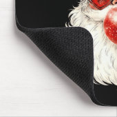 Tapis De Souris Santa Claus Christmas Blowing Bubble Gum And Sungl (Coin)