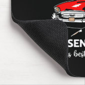 Tapis De Souris Santa Claus Hanging Out The Penger Side (Coin)