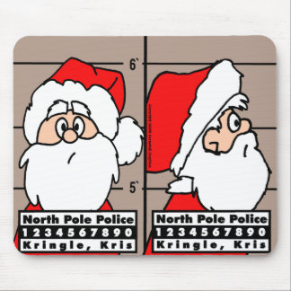 Tapis De Souris Santa Claus Mug Tiré Mousepad