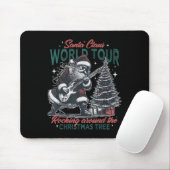 Tapis De Souris Santa Claus World Tour Rocking Around The Christma (Avec souris)