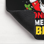 Tapis De Souris Santa It's The Most Wonderful Time For A Beer Funn (Coin)