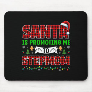 Tapis De Souris Santa Me Propose Comme Belle-Mère Xmas En Attendan