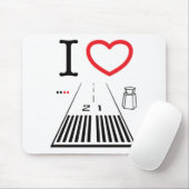 Tapis De Souris Santa Monica Airport Runway 21 (Avec souris)