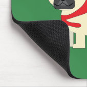 Tapis De Souris Santa Pug (Coin)