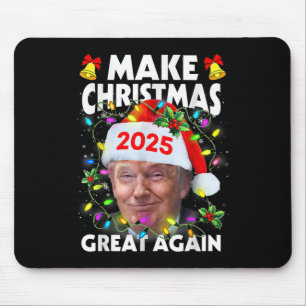 Tapis De Souris Santa Trump Rendre Noël de nouveau génial Xmas P l