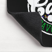 Tapis De Souris Santa's Favorite Cajun Christmas Pajama Family Mat (Coin)