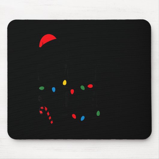 Tapis De Souris Santa's Favorite Helper Funny Christmas (Devant)