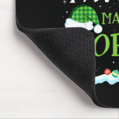 Tapis De Souris Santa's Favorite Maintenance Worker Fun Christmas (Coin)