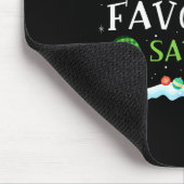 Tapis De Souris Santa's Favorite S Rep Fun Christmas  (Coin)