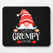 Tapis De Souris Santa's Mpy Gnome Matching Christmas Pajama  (Devant)