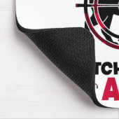 Tapis De Souris Santa's Watching My Aim - Boar Hog Hunting (Coin)