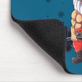 Tapis De Souris Santashred Funny Santa Meme Xmas Gym Bodybuilding  (Coin)