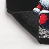 Tapis De Souris Santazilla Funny Santa Claus Christmas Xmas Holida (Coin)