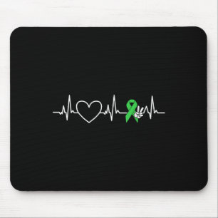 Tapis De Souris Santé mentale Chemise Carburant Ruban Santé mental