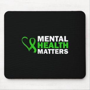 Tapis De Souris Santé mentale S Sensibilisation Solidarité Ribbon