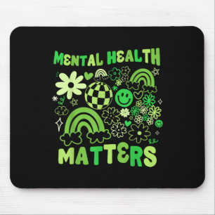 Tapis De Souris Santé Mentale S Super Floral Mental Health Award