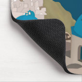 Tapis De Souris Santorin Grèce (Coin)
