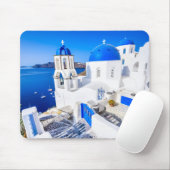 Tapis De Souris Santorin Grèce (Avec souris)