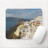 Tapis De Souris Santorin sous le soleil de l'après-midi (Avec souris)