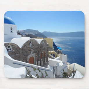 Tapis De Souris Santorini, Grèce