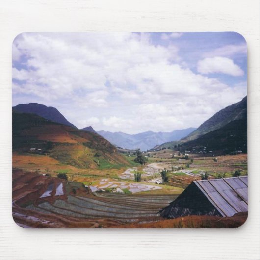Tapis De Souris Sapa Vietnam Mousepad (Devant)