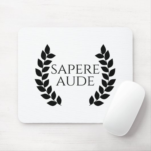 Tapis De Souris Sapere Aude (Avec souris)