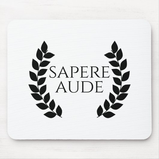 Tapis De Souris Sapere Aude (Devant)
