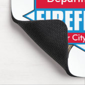 Tapis De Souris Sapeur-pompier fait sur commande avec des haches (Coin)