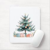 Tapis De Souris sapin de Noël (Avec souris)