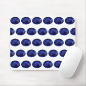 Tapis De Souris Sapphire Bleu Pad (Avec souris)