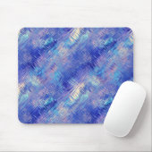 Tapis De Souris Sapphire Blue Scribbled Texture (Avec souris)