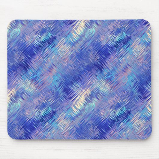 Tapis De Souris Sapphire Blue Scribbled Texture (Devant)