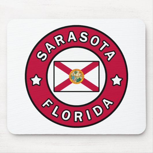 Tapis De Souris Sarasota Floride (Devant)