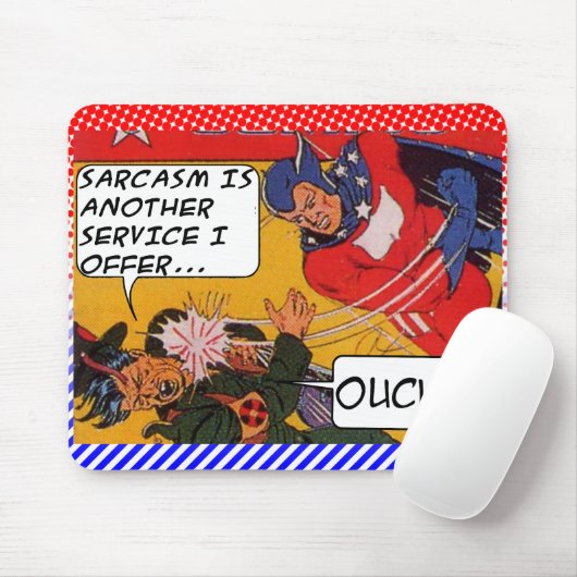 Tapis De Souris Sarcasme (Avec souris)