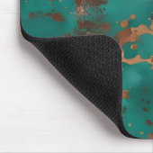 Tapis De Souris Sarcelle et bronze (Coin)