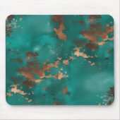 Tapis De Souris Sarcelle et bronze (Devant)