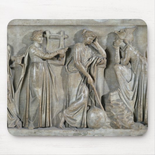Tapis De Souris Sarcophage des Muses (Devant)