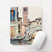Tapis De Souris Sargent - Un pont et un Campanile, Venise, (Avec souris)