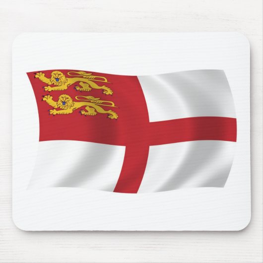 Tapis de souris Sark Flag (Devant)
