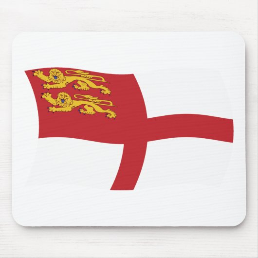 Tapis de souris Sark Flag (Devant)