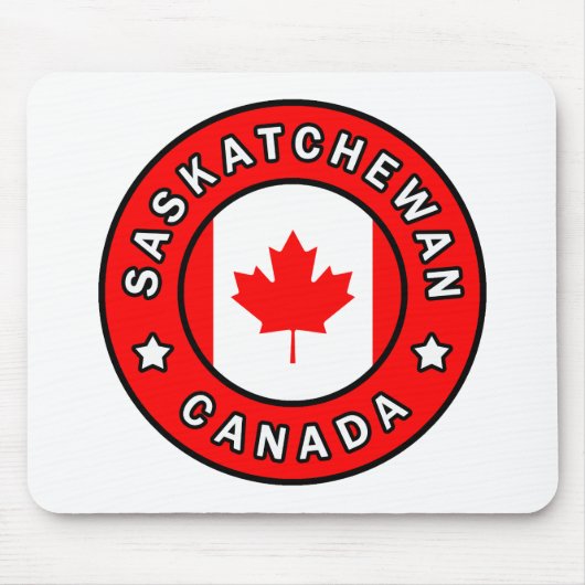 Tapis De Souris Saskatchewan Canada (Devant)