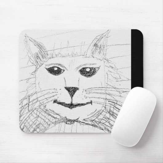 Tapis De Souris Sassy Cat Mousepad (Avec souris)